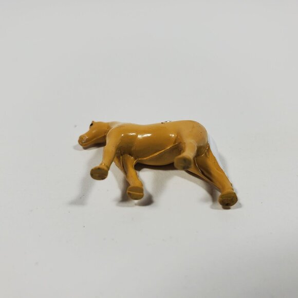 1" Miniature Horse Charm Necklace Keychain Palomino Vintage - Picture 11 of 14